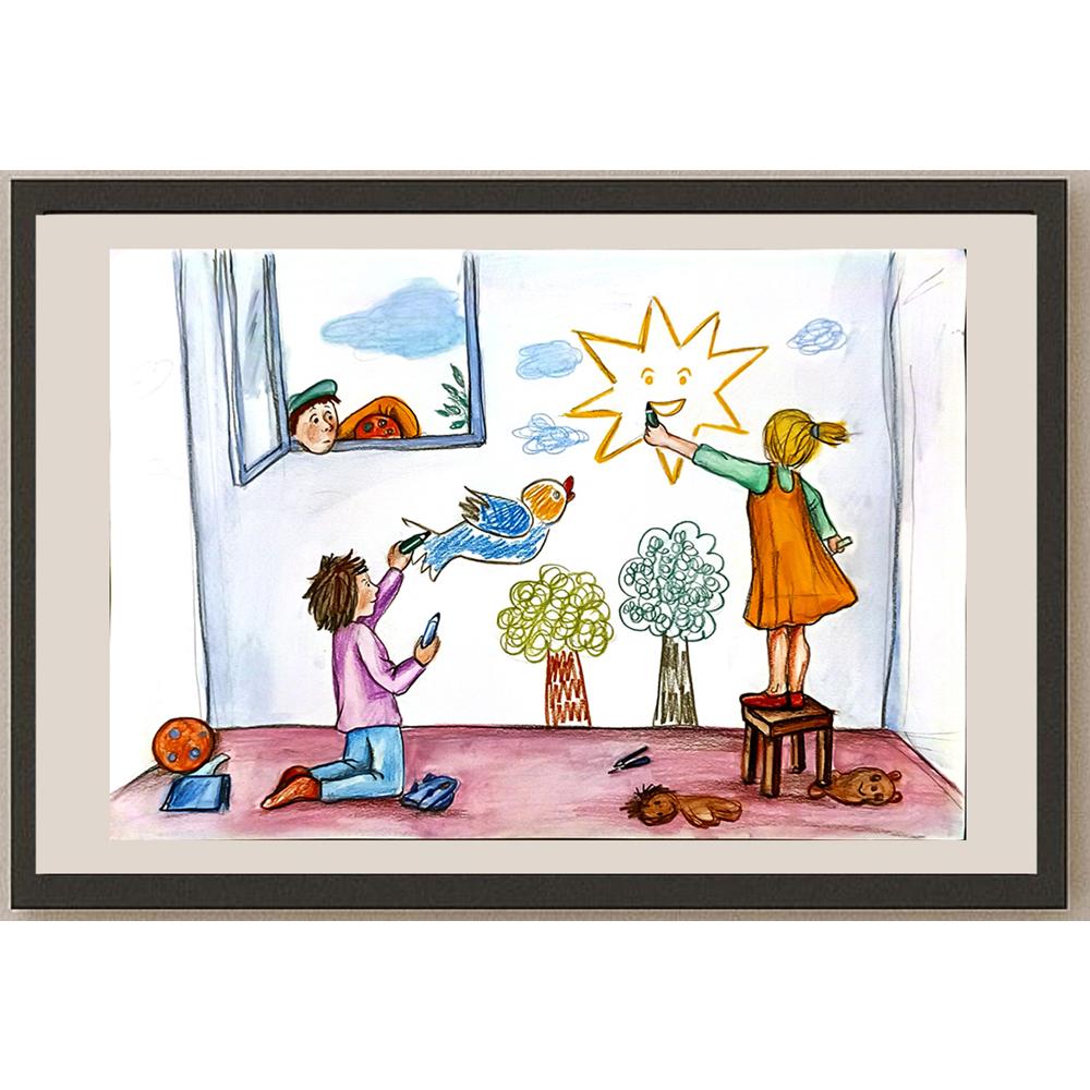 Roxana Soare 43x30cm Orijinal Karikatür BOD06846