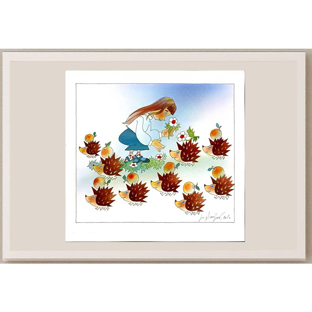 Lubomir Mihailov 43x30cm Orijinal Karikatür BOD06849