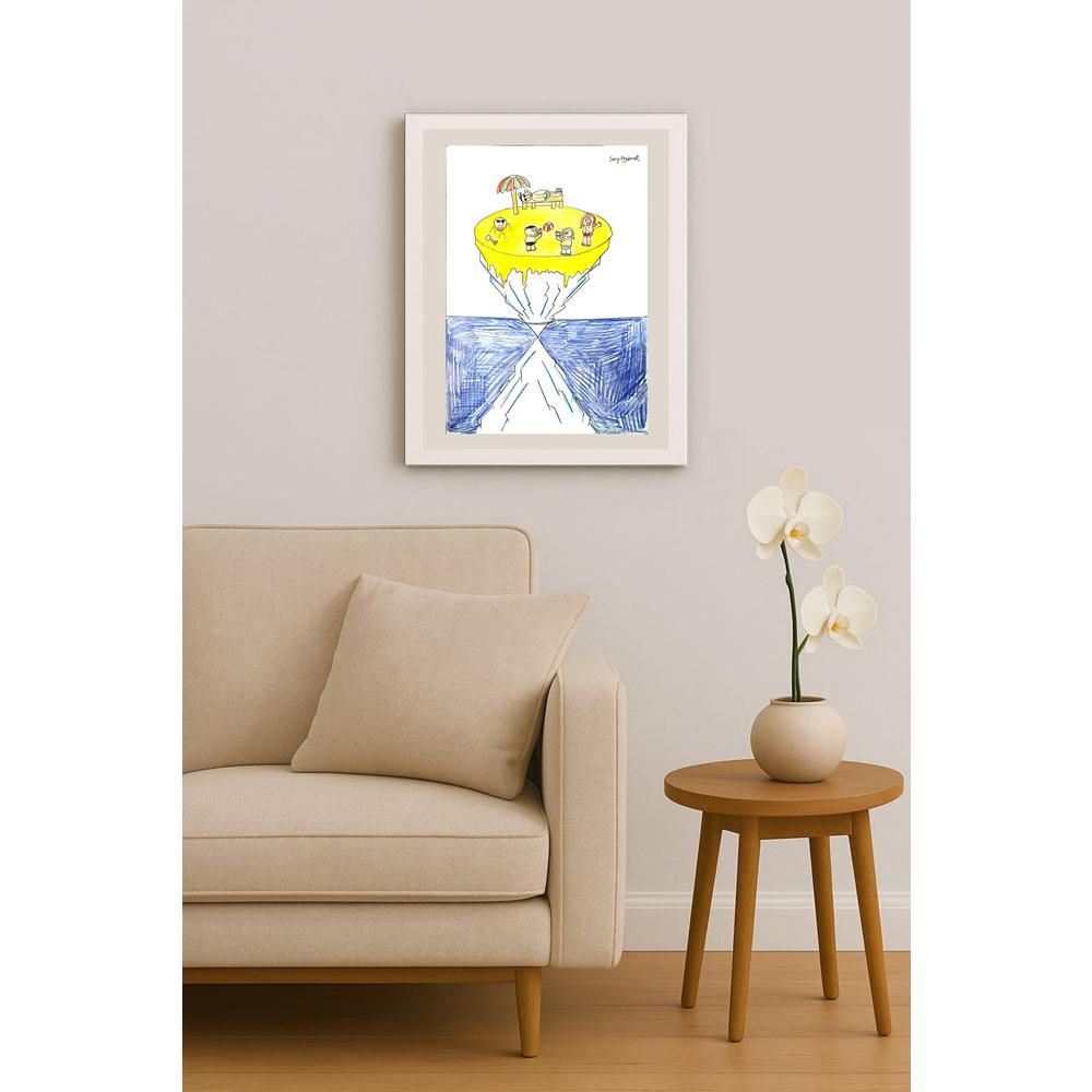 Sarp Aydonat 35x25cm Orijinal Karikatür BOD06856