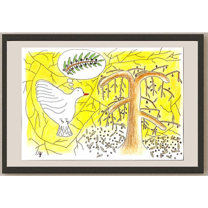 Musa Yıldırım 29x21cm Orijinal Karikatür BOD06871