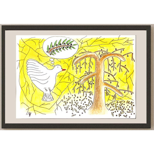 Musa Yıldırım 29x21cm Orijinal Karikatür BOD06871