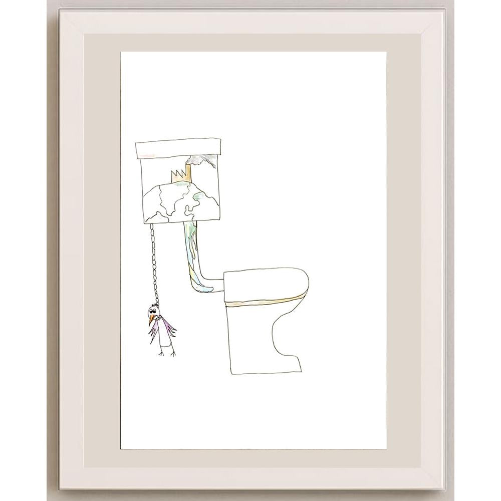 Hasan Erdem Candoğan 29x21cm Orijinal Karikatür BOD06879
