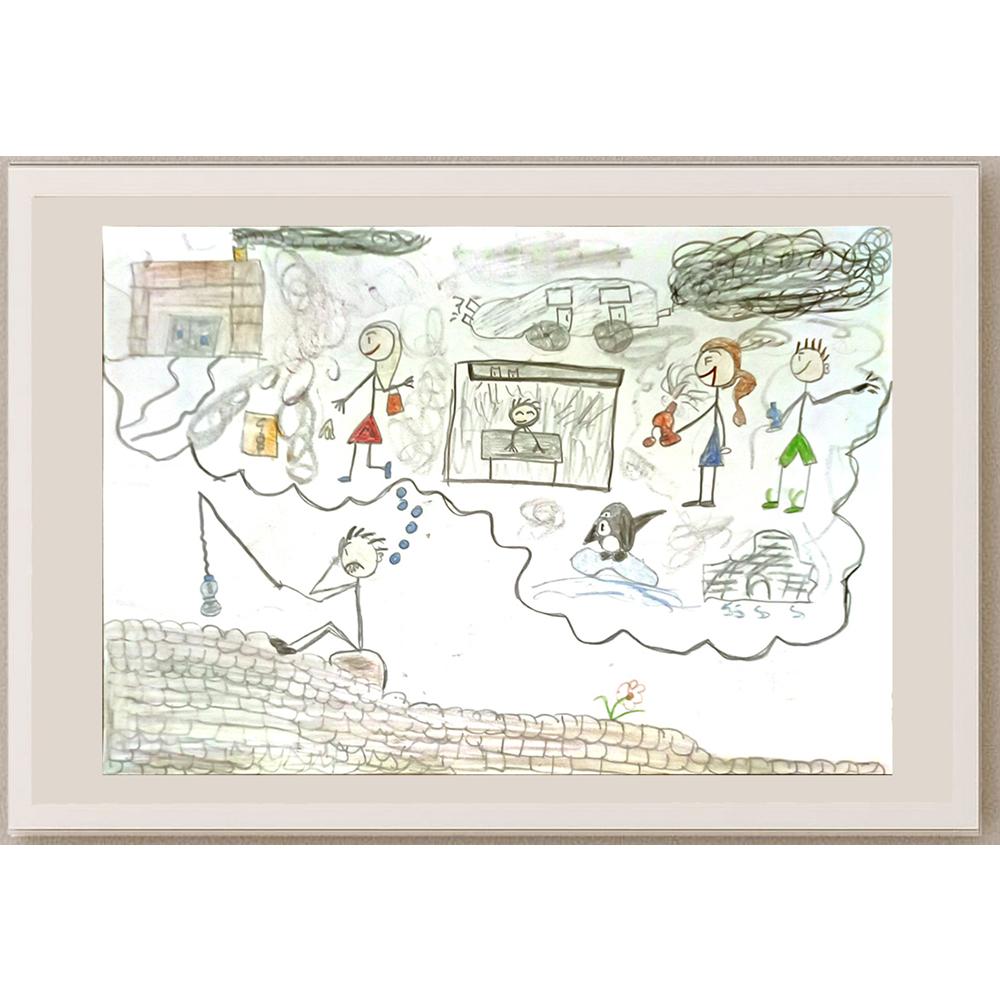 Melisa Yasemin 29x21cm Orijinal Karikatür BOD06886