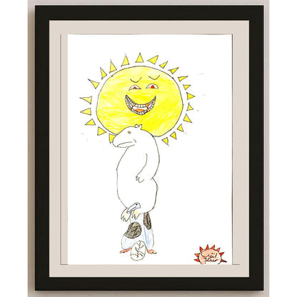 ÇığılŞener 29x21cm Orijinal Karikatür BOD06894