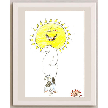 ÇığılŞener 29x21cm Orijinal Karikatür BOD06894