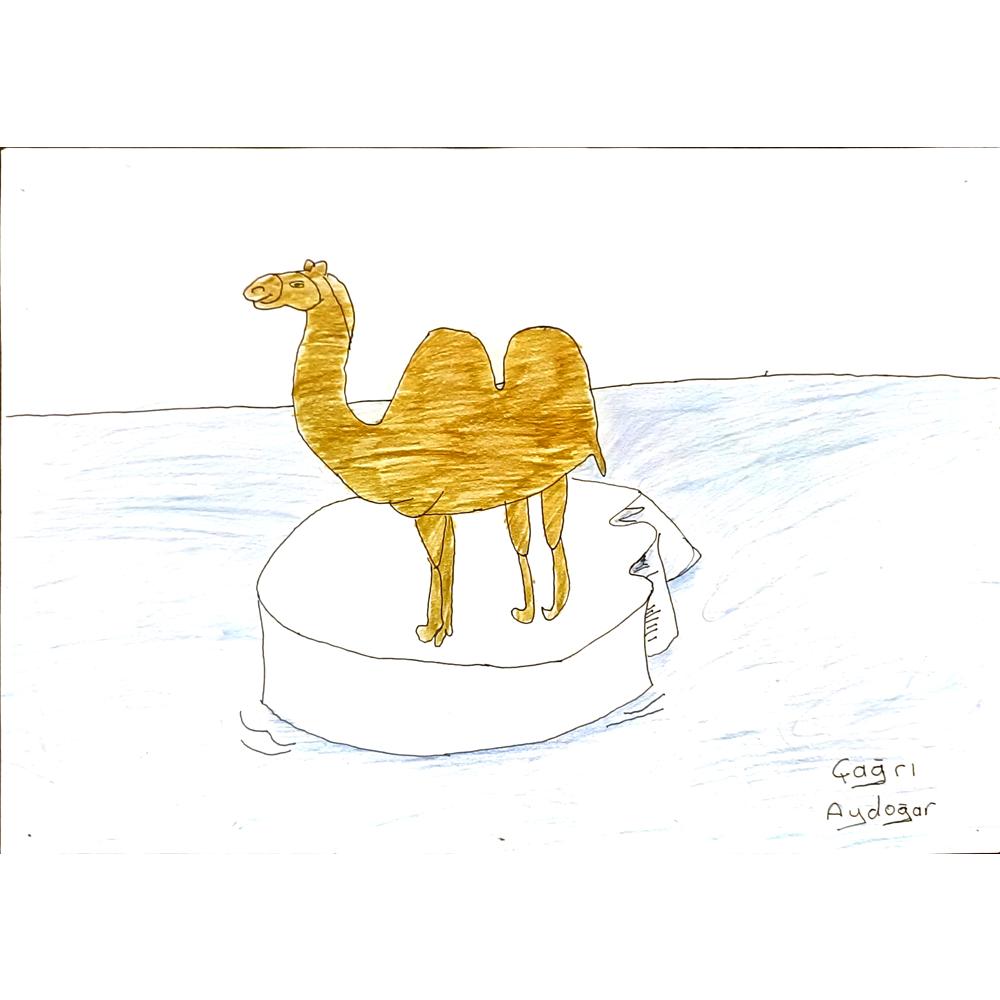 Çağrı Aydoğar 29x21cm Orijinal Karikatür BOD06895