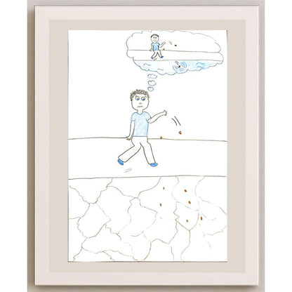 Aydan Güler 29x21cm Orijinal Karikatür BOD06898