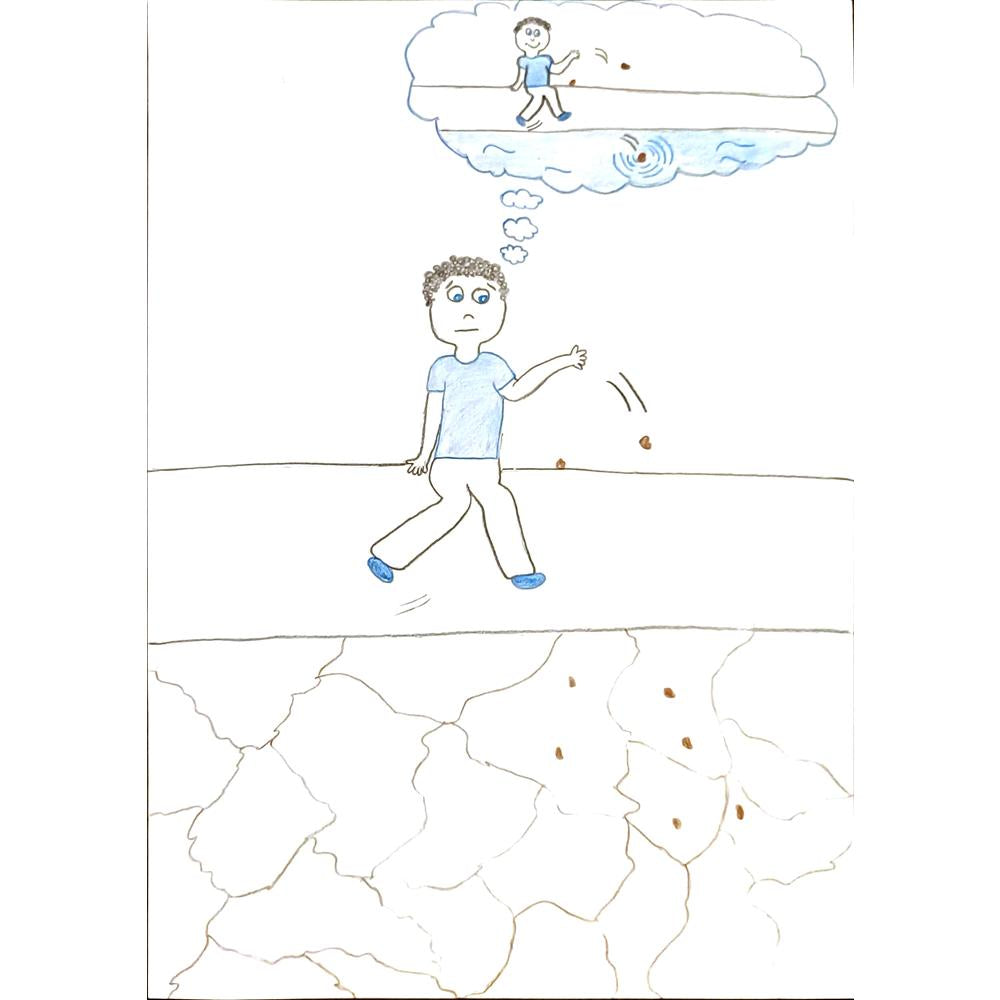 Aydan Güler 29x21cm Orijinal Karikatür BOD06898