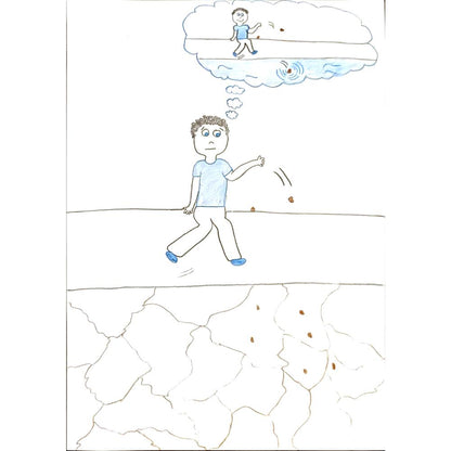 Aydan Güler 29x21cm Orijinal Karikatür BOD06898
