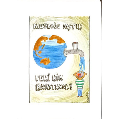 Berfin Nur 29x21cm Orijinal Karikatür BOD06903