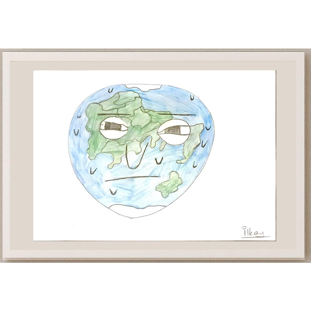 İlkay Deniz 29x21cm Orijinal Karikatür BOD06911