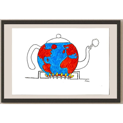 İnanç Tosun 29x21cm Orijinal Karikatür BOD06914