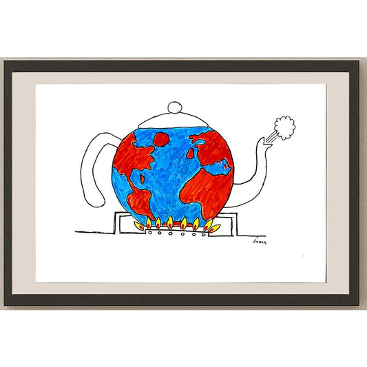 İnanç Tosun 29x21cm Orijinal Karikatür BOD06914