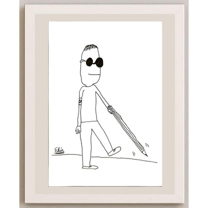 EkinÖzeskici 29x21cm Orijinal Karikatür BOD06917