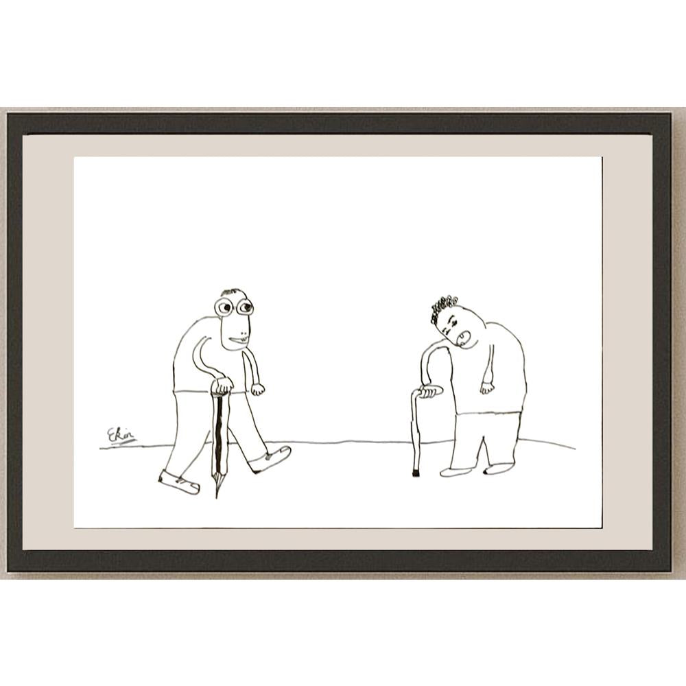 EkinÖzeskici 29x21cm Orijinal Karikatür BOD06918