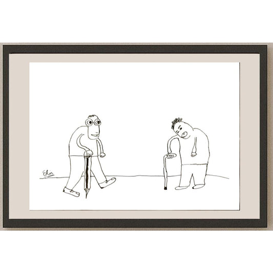EkinÖzeskici 29x21cm Orijinal Karikatür BOD06918