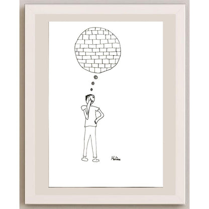 Melisa DenizÖzkeleş 29x21cm Orijinal Karikatür BOD06921