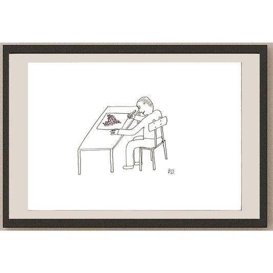 Bahar Damla Kaya 29x21cm Orijinal Karikatür BOD06922