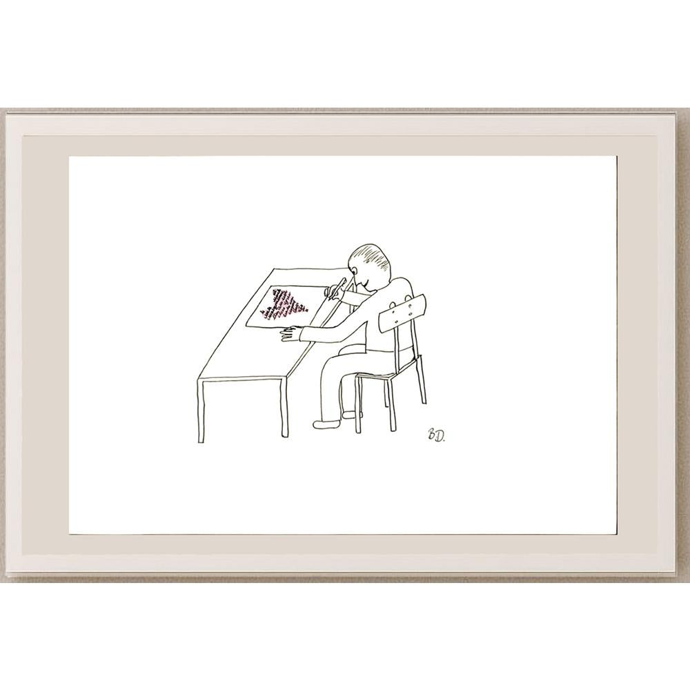 Bahar Damla Kaya 29x21cm Orijinal Karikatür BOD06922
