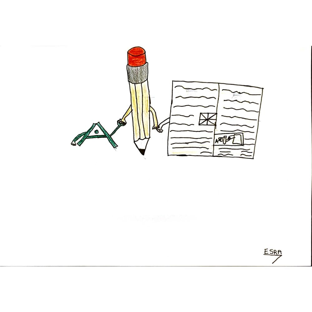 Esra Sezer 29x21cm Orijinal Karikatür BOD06923