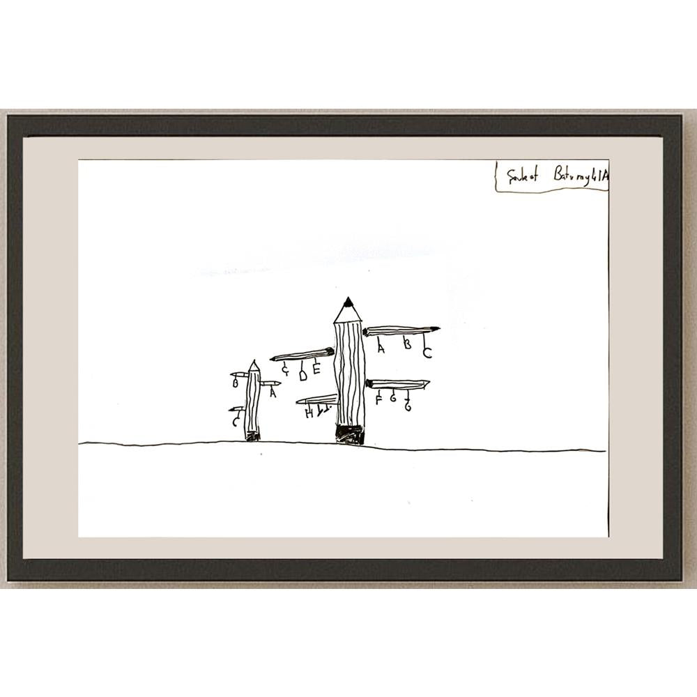 Şevket Baturay 29x21cm Orijinal Karikatür BOD06943