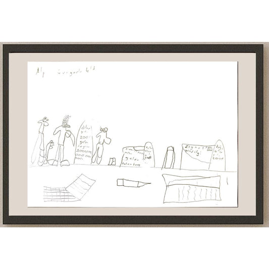 AlpÇungurlu 29x21cm Orijinal Karikatür BOD06944