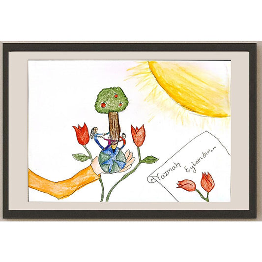 Deniz Günsav 29x21cm Orijinal Karikatür BOD06952