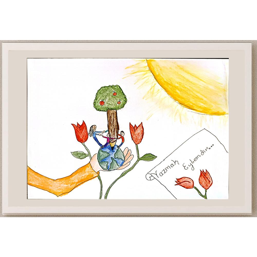 Deniz Günsav 29x21cm Orijinal Karikatür BOD06952