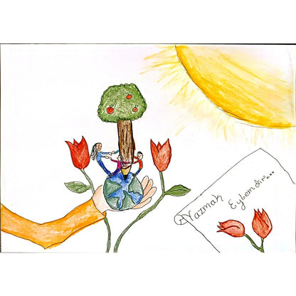 Deniz Günsav 29x21cm Orijinal Karikatür BOD06952