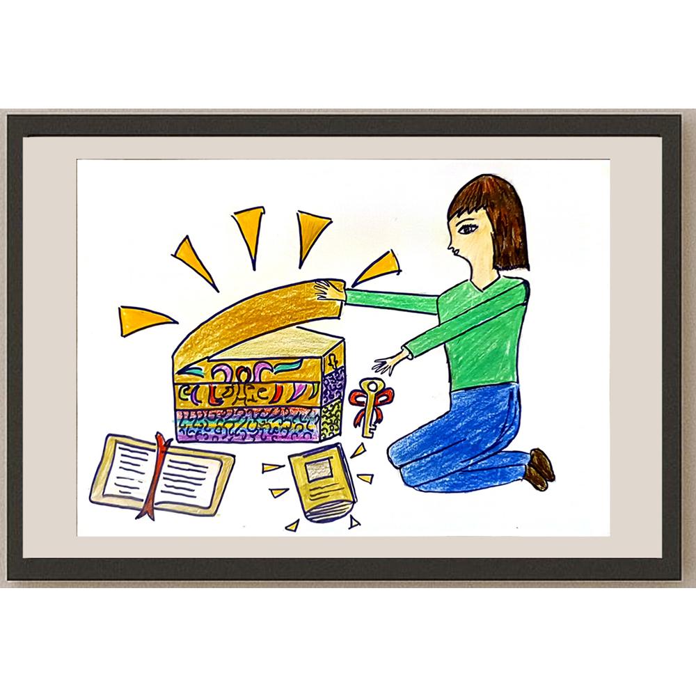 İremÖzkan 29x21cm Orijinal Karikatür BOD06957