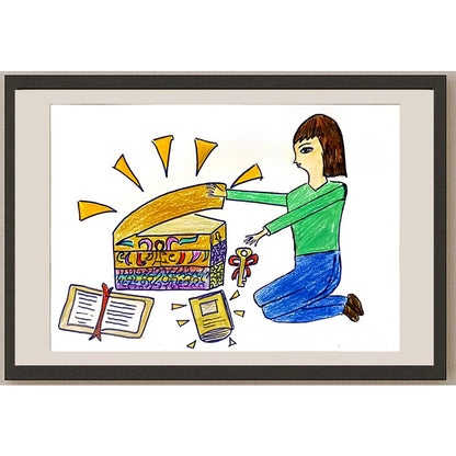 İremÖzkan 29x21cm Orijinal Karikatür BOD06957