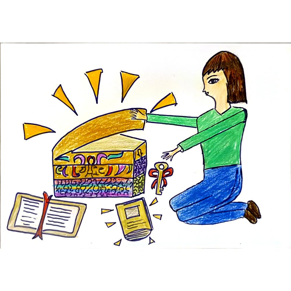 İremÖzkan 29x21cm Orijinal Karikatür BOD06957