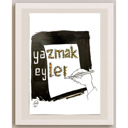 Maya Bora 29x21cm Orijinal Karikatür BOD06963