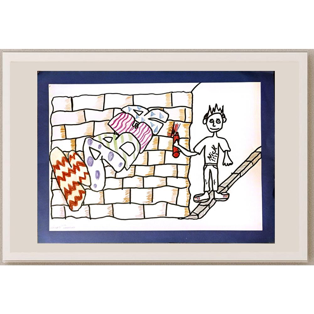 Erdenay Turan 29x21cm Orijinal Karikatür BOD06965