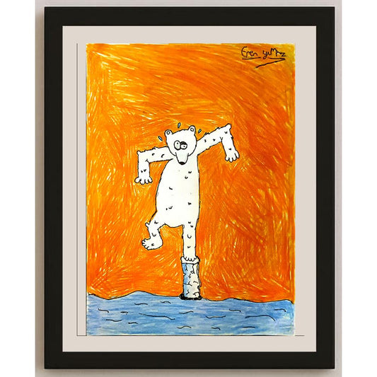 Eren Yılmaz 29x21cm Orijinal Karikatür BOD06970