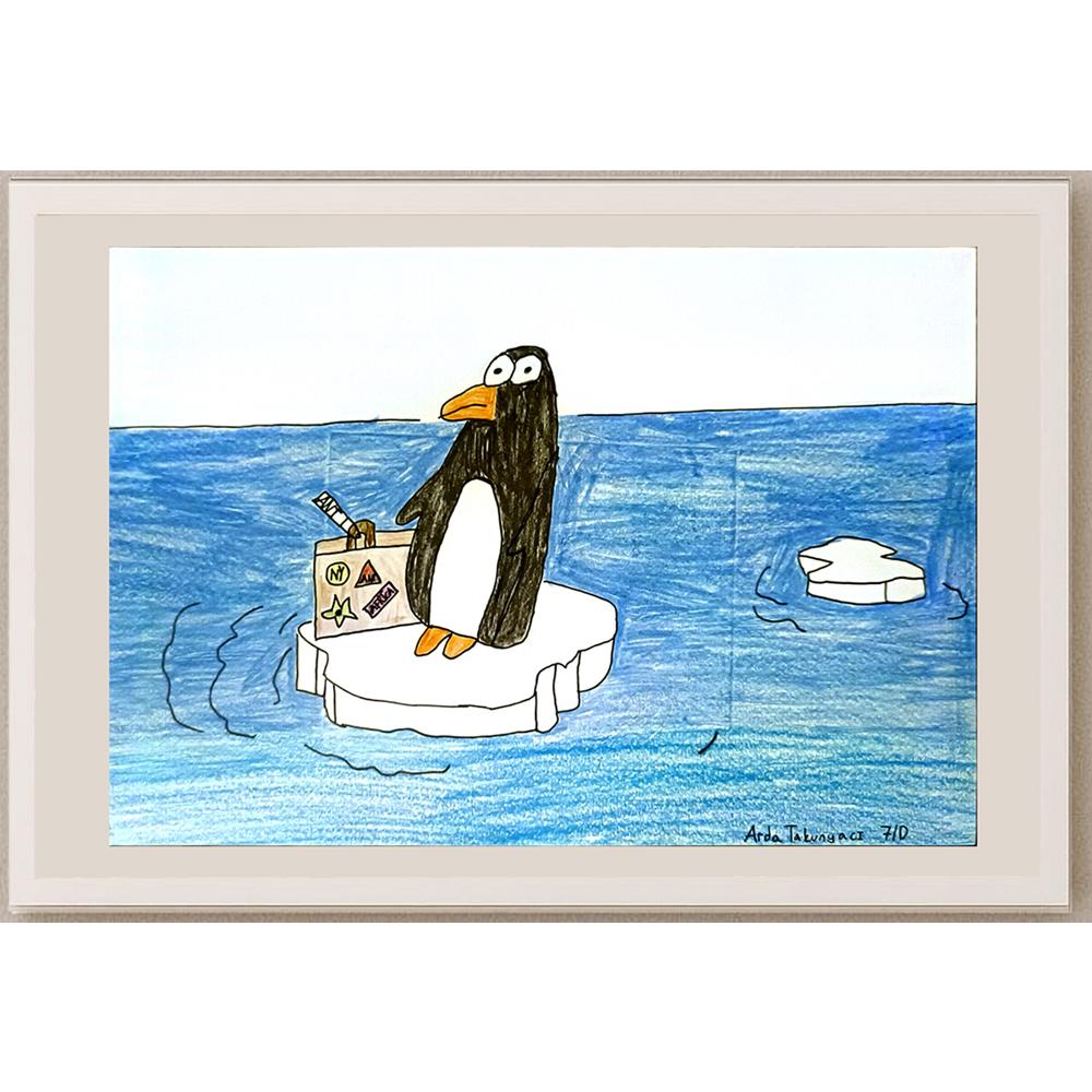 Arda Takunyacı 29x21cm Orijinal Karikatür BOD06971