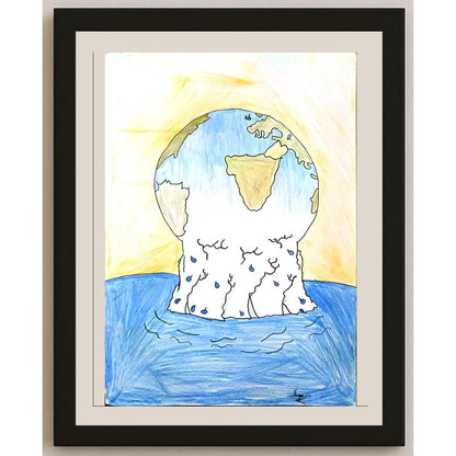 Ege Bayraktaroğlu 35x25cm Orijinal Karikatür BOD06974