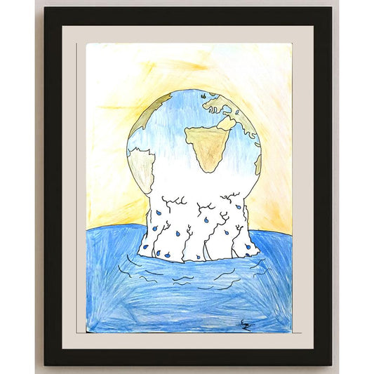 Ege Bayraktaroğlu 35x25cm Orijinal Karikatür BOD06974