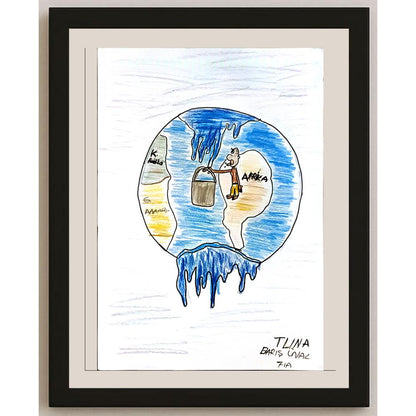 Tuna BarışÜnal 35x25cm Orijinal Karikatür BOD06978