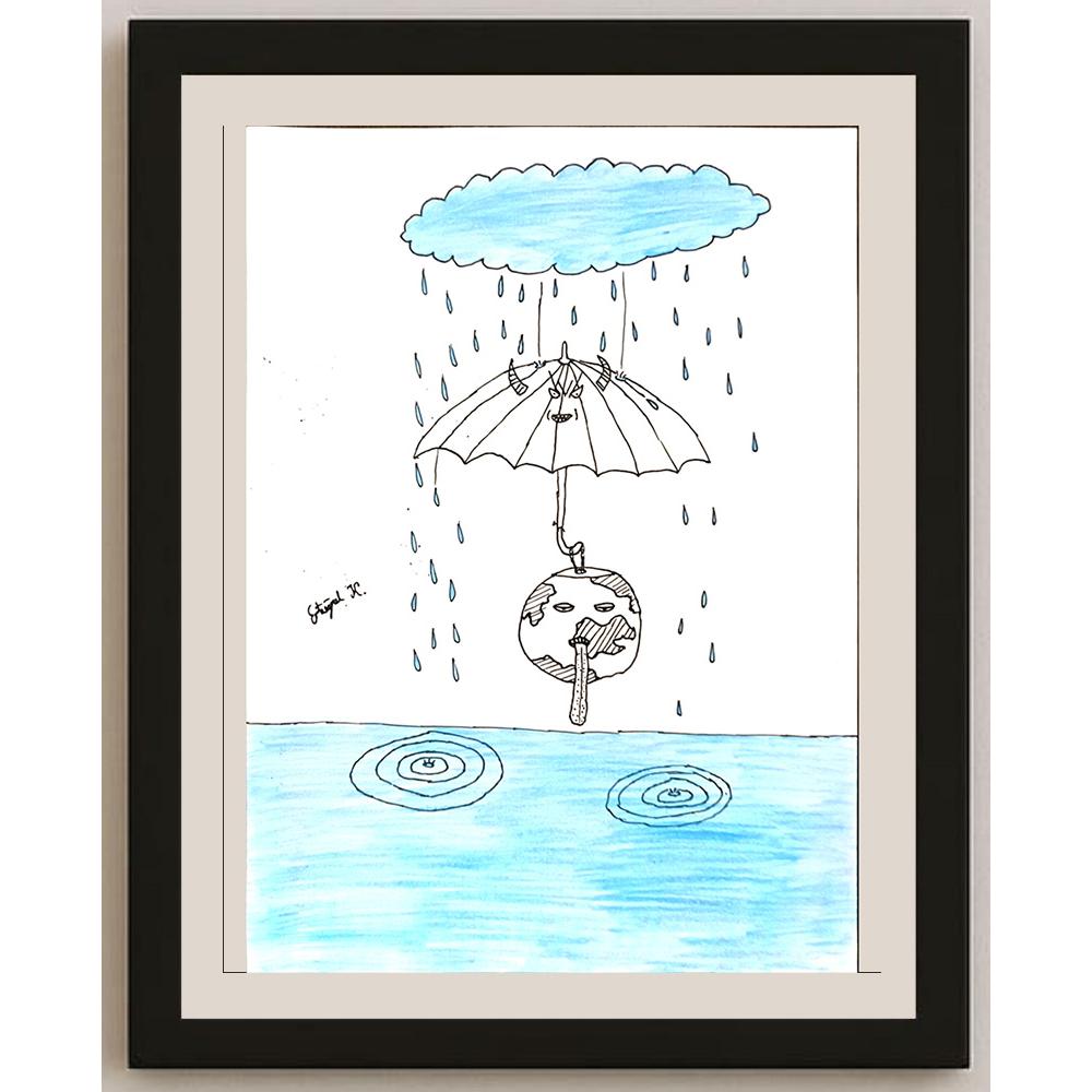 Ertuğrul Korkmaz 29x21cm Orijinal Karikatür BOD06981
