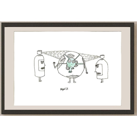 Ertuğrul Korkmaz 29x21cm Orijinal Karikatür BOD06982