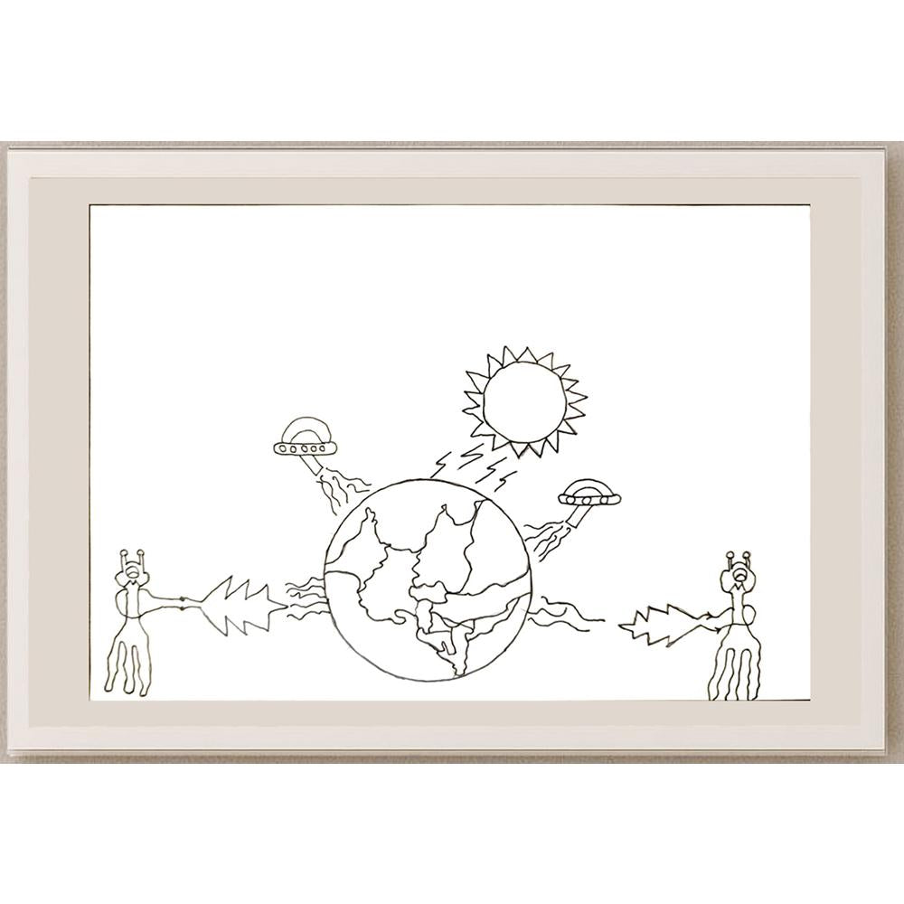 Zeynep M Ağdala 29x21cm Orijinal Karikatür BOD06983