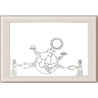 Zeynep M Ağdala 29x21cm Orijinal Karikatür BOD06983