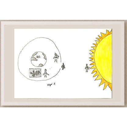 Ertuğrul Korkmaz 29x21cm Orijinal Karikatür BOD06984