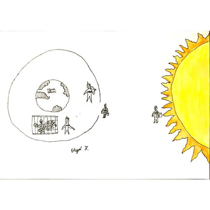 Ertuğrul Korkmaz 29x21cm Orijinal Karikatür BOD06984