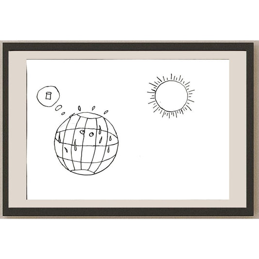Ezgi Bağcı 29x21cm Orijinal Karikatür BOD06985