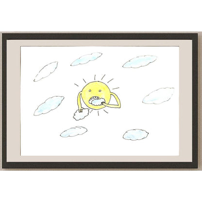 Merve Erdoğan 29x21cm Orijinal Karikatür BOD06988