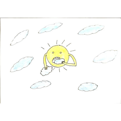 Merve Erdoğan 29x21cm Orijinal Karikatür BOD06988