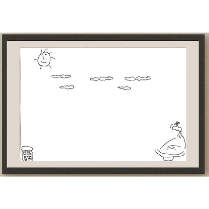 Sevgi Uzunbacak 29x21cm Orijinal Karikatür BOD06990