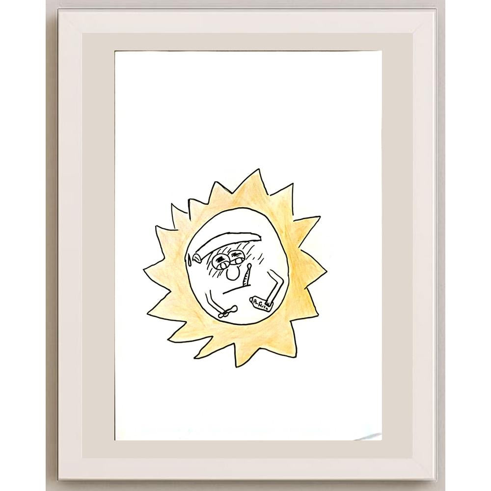 Umut Tunç 29x21cm Orijinal Karikatür BOD06996